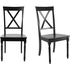 2-Pack: Sterling Cross Back Dining Chairs