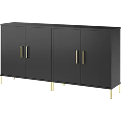 2-Pack: Soho Low Storage Cabinet with Doors