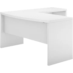 Echo L Shaped Bow Front Desk