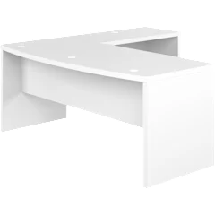 Echo 72W Bow Front L Shaped Desk