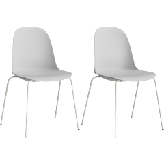 Gather Stackable Cafe Chairs - Set of 2