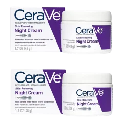 Paquete de 2: CeraVe Crema Renovadora de Noche (1.7 oz)