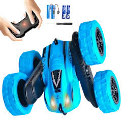 RacingFun Remote Control Swing Stunt Car with Light 2.4G