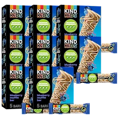 40-Pack: KIND Kids Blueberry Muffin Bar (BB 8/5/26)