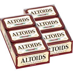12-Pack: Altoids Classic Cinnamon Hard Candy Breath Mints 1.76oz Tin