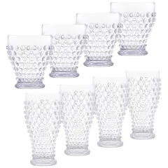 Paquete de 8: Vasos de la Colección Simply Swell de TABLECRAFT