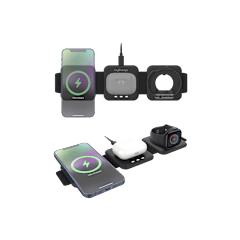 Paquete de 2: MyCharge Base de Carga Inalámbrica 3 en 1