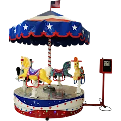The Backyard Amusement Park Carousel