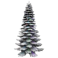 The Fiber-Optic Northern Lights Tree (7.5')