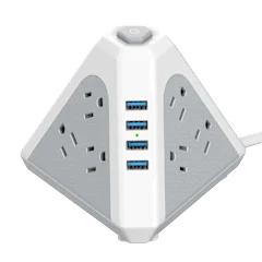 Triangle Port Charger by 3PX (White)