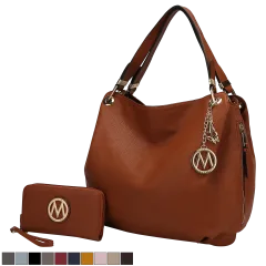 MKF Collection Fabienne Hobo Bag with Wallet by Mia K
