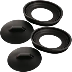 2-Pack: Kitchen HQ Fry Wall & Pan Lid