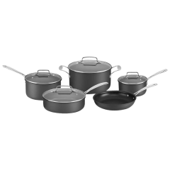Juego de Batería de Cocina de 9 Piezas de Aluminio Anodizado Cuisinart