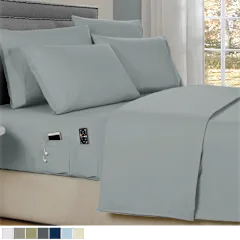 Kathy Ireland Smart Pocket 6-Piece Sheets Set