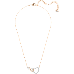 The Swarovski Entwined Heart and Infinity Pendant