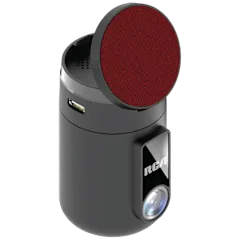 RCA 360 Degree Viewing Dash Cam with Voice Controlled Camera Aiming
