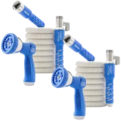 Paquete de 2: Mangueras Pocket Hose Expandibles de 25' con Rociadores de Mano
