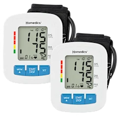 2-Pack: Homedics 300 Series Blood Pressure Monitors