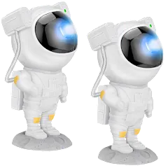 2-Pack: Moon Man Galaxy Projector Light by 3P Experts