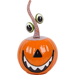 National Tree Company 15" Metal Pumpkin Decoration