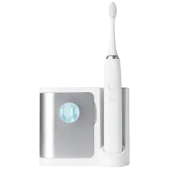 The Ultrasonic Vibration Electric Toothbrush with UV-Sanitizing Charging Station