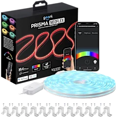 Geeni Prisma Neoflex Smart Wi-Fi Neon LED 16.4ft Strip Light