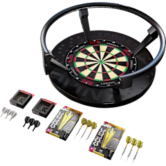 The Automatic Scoring Steel-Tip Dartboard Set
