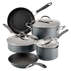 Circulon A1 Series 8-Piece ScratchDefense Nonstick Cookware Set
