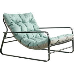 The Oversized Steel Sling Lounge Chair