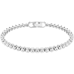 The Swarovski Bezel-Set Crystal Tennis Bracelet
