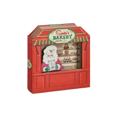 The Illuminated Wooden Main Street Storefront Display
