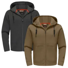 2-Pack: Hawke & Co Full Zip Ember-Shield Hoodies