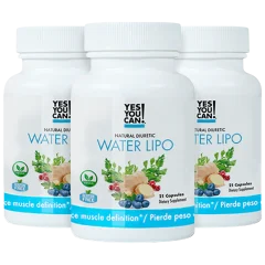 Paquete de 3: Yes You Can! Diurético Natural Water Lipo