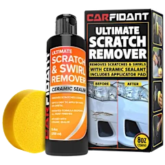 Krediz Car Paint Scratch Remover & Restorer Kit with Polishing Buffer Pad 100mL