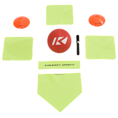 Rukket Sports Portable Backyard Kickball Set with Pump