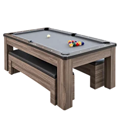 The Dinner-to-Billiards Convertible Table