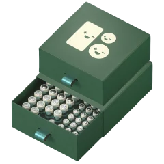 92-Piece Better Battery Co. Alkaline Battery Variety Pack