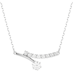 The Adjustable Swarovski Matrix Pendant Necklace