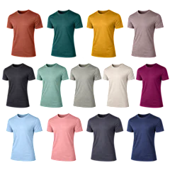 6-Pack: GBH Assorted Men's Short Sleeve Fashion Stretch Rayon Tees