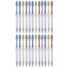 24-Pack: Oral-B Fresh & Clean Soft Toothbrush