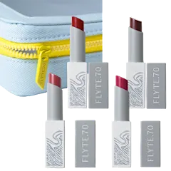 Flyte.70 Set de 4 Bálsamos Labiales LipSheer con Estuche