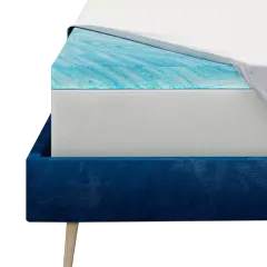 Serta PerfectSleeper 3" DuoCool Gel Memory Foam Mattress Topper