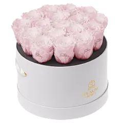 The "Happy Brithday" Eternal Rose Arrangement