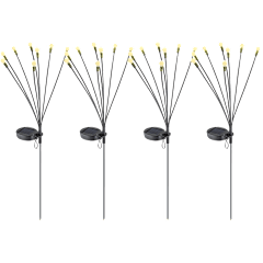 4-Pack: Vistalite Solar Fairy Pathway Lights
