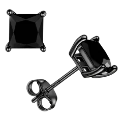 Donatello Gian Sterling Silver Square Studs
