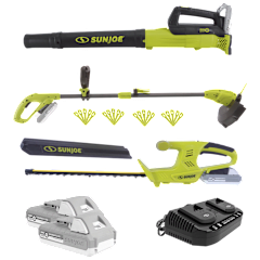 The Cordless Lawncare Set