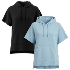 2-Pack: Hue Perfect Sleeveless Hoodies