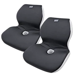Paquete de 2: Cojín de Asiento con Forma de Silla y Espuma Viscoelástica Black+Decker