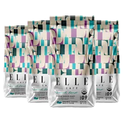 4-Pack: ELLE Café Whole Bean Coffee