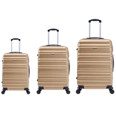 TUCCI Italy Girovita 3-Piece Hardside Luggage Set